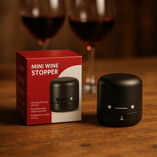 Serene Evenings Wine & Champagne Stopper Set by Doreza
