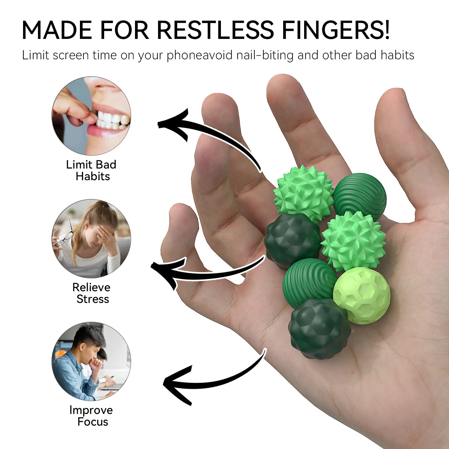 Sensory Magnetic Fidget Balls Kit