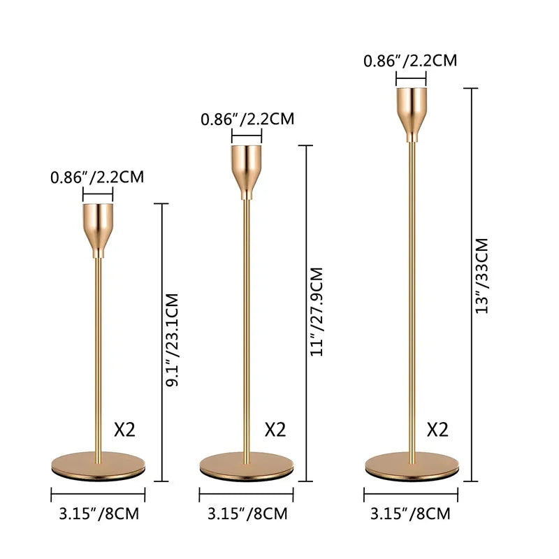 Serene Glow Candle Holder Set by Doreza