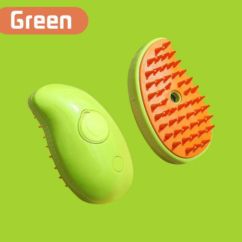WhiskerMist 3-in-1 Steam Grooming Brush by Doreza