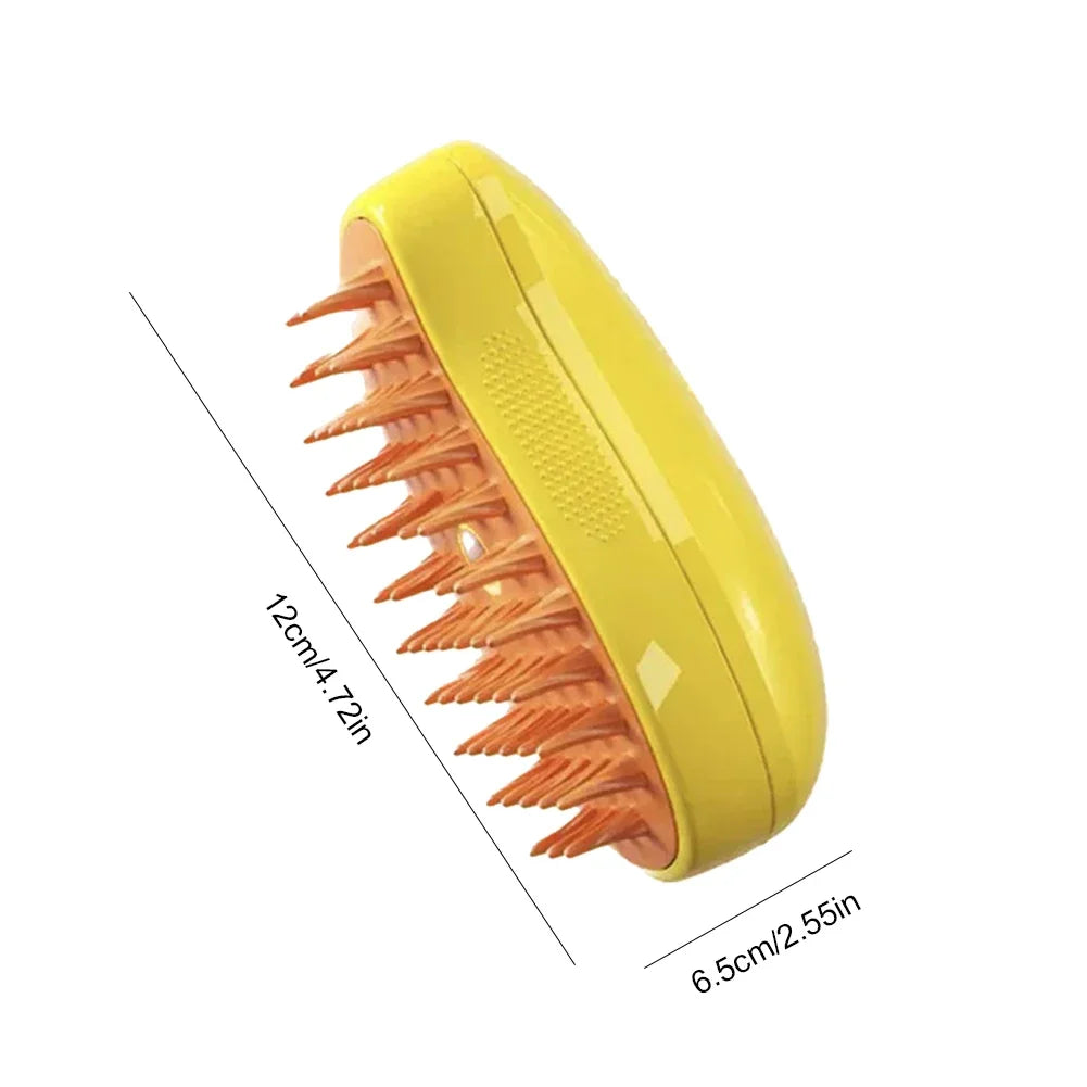 WhiskerMist 3-in-1 Steam Grooming Brush by Doreza