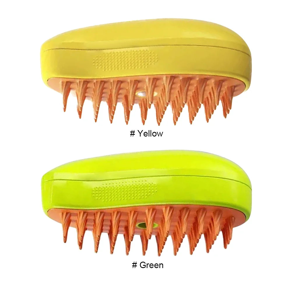 WhiskerMist 3-in-1 Steam Grooming Brush by Doreza